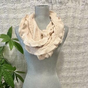 Pink infinity scarf